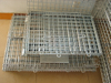 Heavy Duty Steel Material Foldable Wire Mesh Storage Container Box