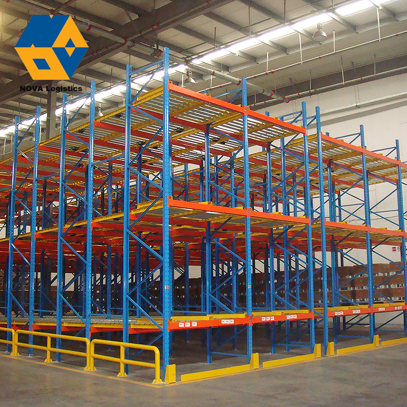 Warehouse Heavy Duty Gravity Pallet Racking mula sa Nova
