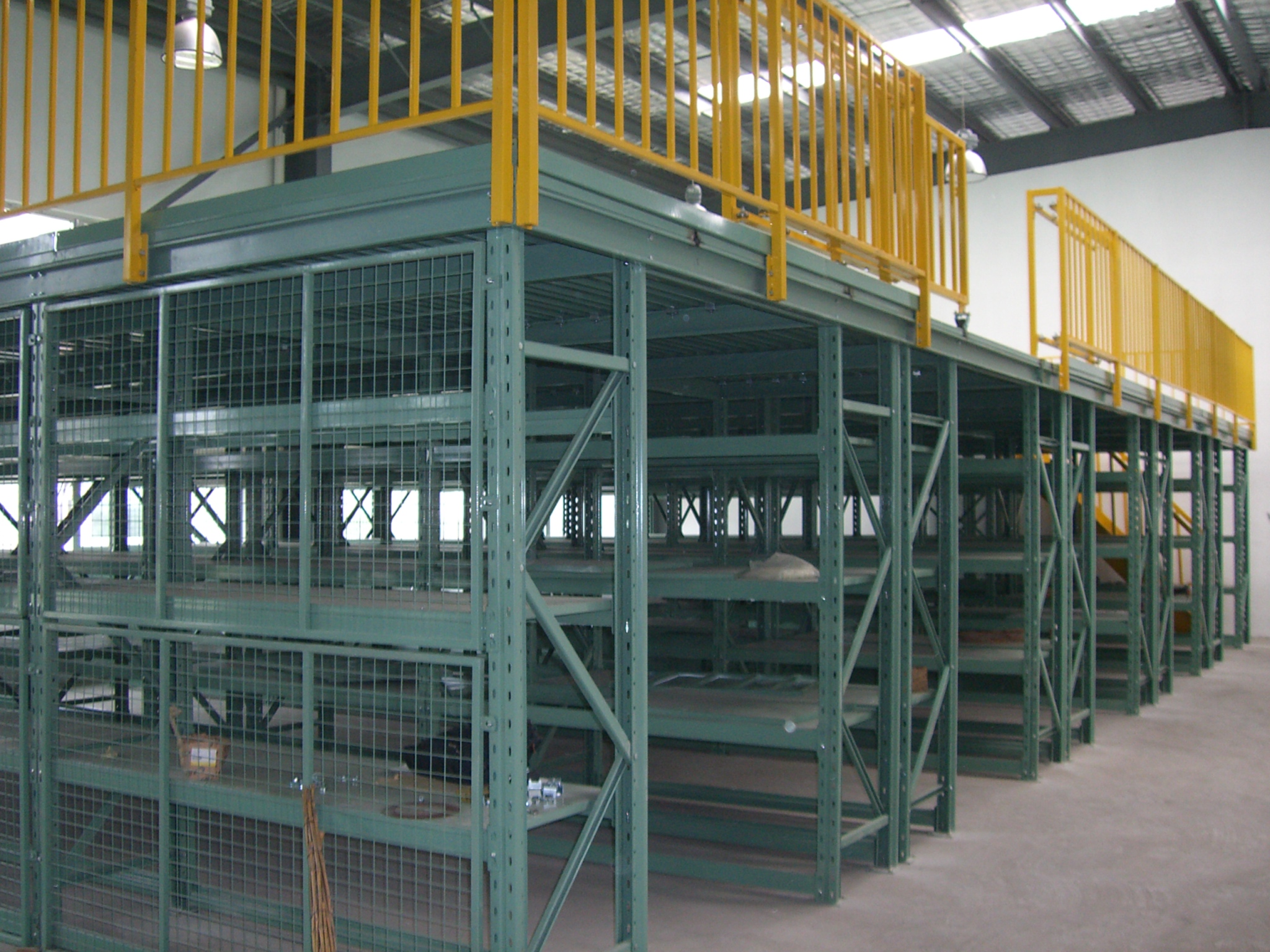 Multi-Tier Racking Support Mezzanine Floor