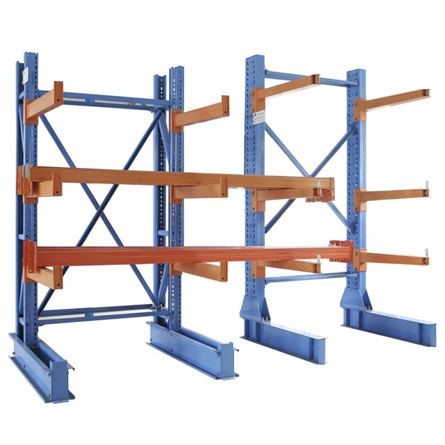  Warehouse Steel Multi-Tier Racking Storage Holders Cantilever Rack