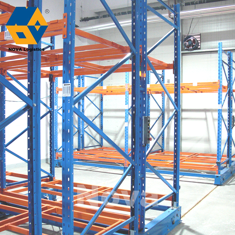 Paglipat ng Storage Pallet Heavy Duty Mobile Grow Racking