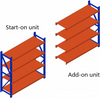  Medium Duty Racking System Durable Stacking Racks Warehouse 