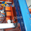 Warehouse Metal Orange Blue Push Back Racking System