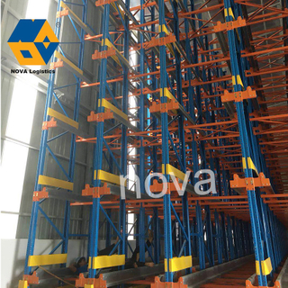 Warehouse Powder Coating Pallet Runner Radio Shuttle Rack