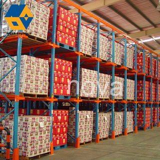 Customized Warehouse Metal Steel High Density Drive sa Storage Drive-Through Pallet Racking