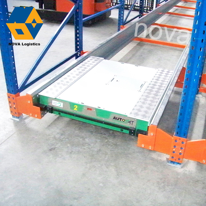 Warehouse Economic Flexible Heavy Duty 4 Ways Radio Shuttle Pallet Rack