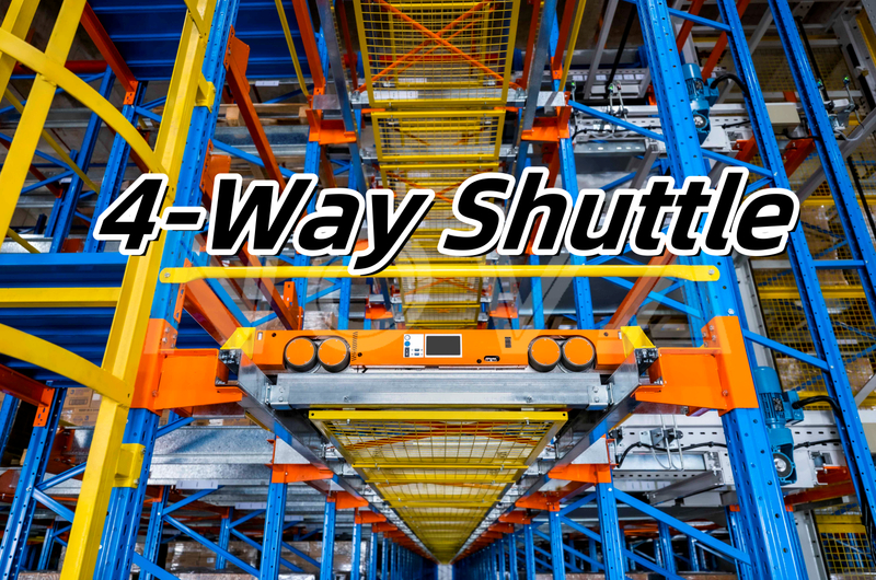  Apat na paraan ng shuttle rack system ASRS awtomatikong solusyon sa pag -iimbak ng pallet racking system