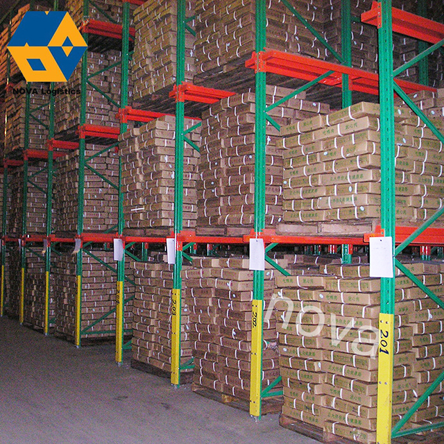 Customized Warehouse Metal Steel High Density Drive sa Storage Drive-Through Pallet Racking