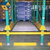 Malakas na tungkulin ng pag -iimbak ng gravity na bakal na pallet racking